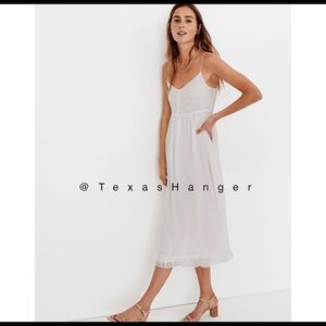 NWT Madewell Silk Dress Sz 0